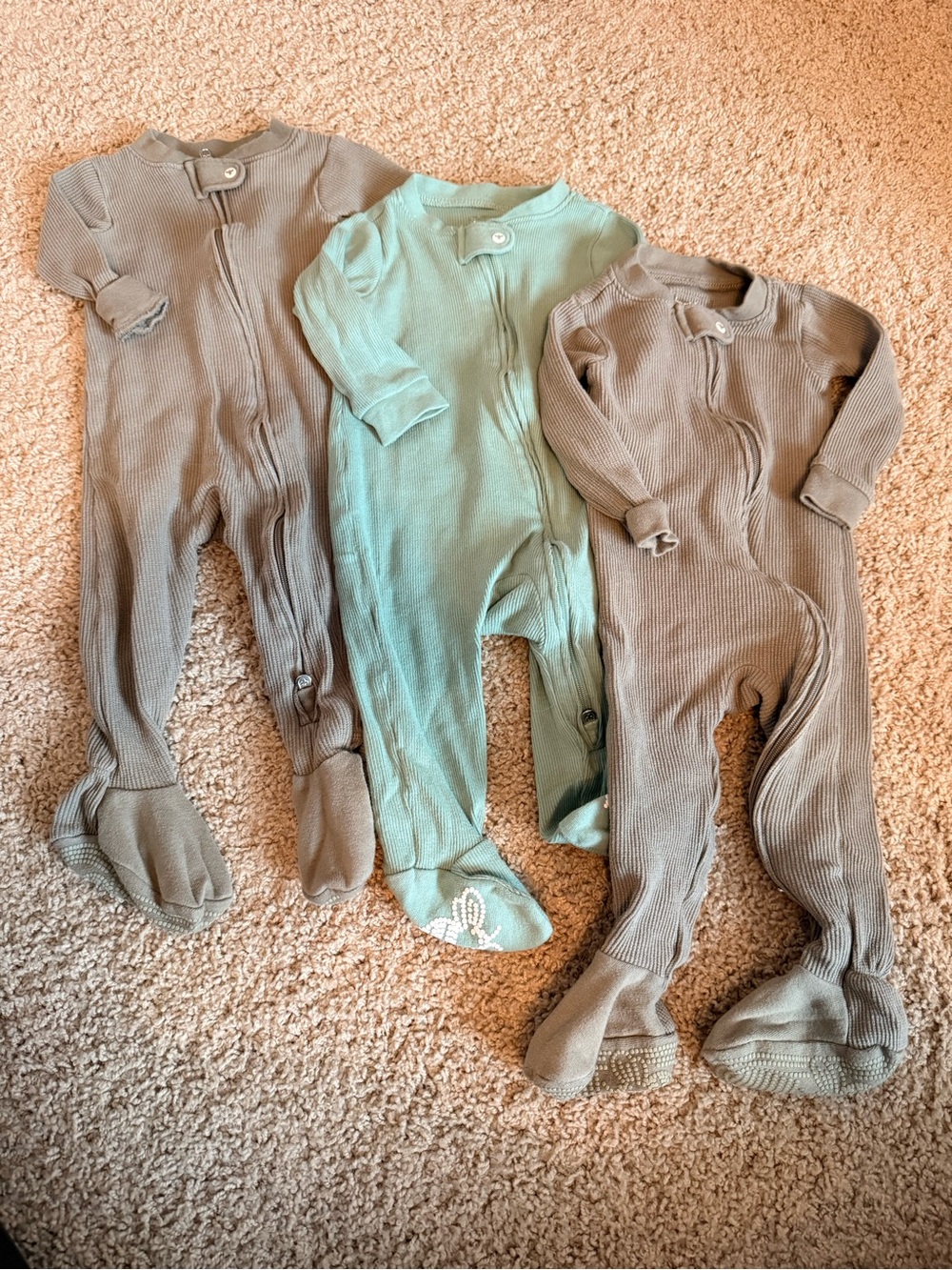 Burt's Bees Baby Honeysoft Waffle Thermal Sleeper